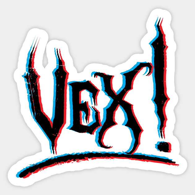 Vex! Sticker by ArtsyAmma